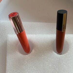 L'Oreal Lipstick - Angelic Daydream Coral&446 Rogue Signature (2 lipstick 💄